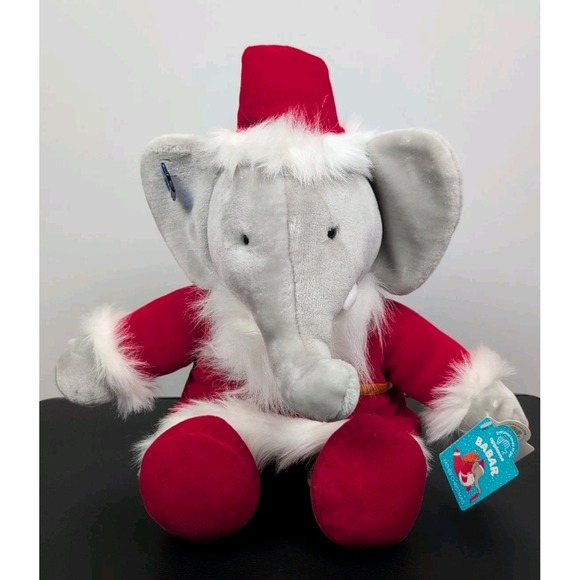 Applause Other - Applause Babar‎ Father Christmas Santa Vintage Plush Limited 2299/5000 With Tags